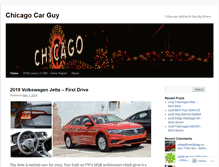 Tablet Screenshot of chicagocarguy.org
